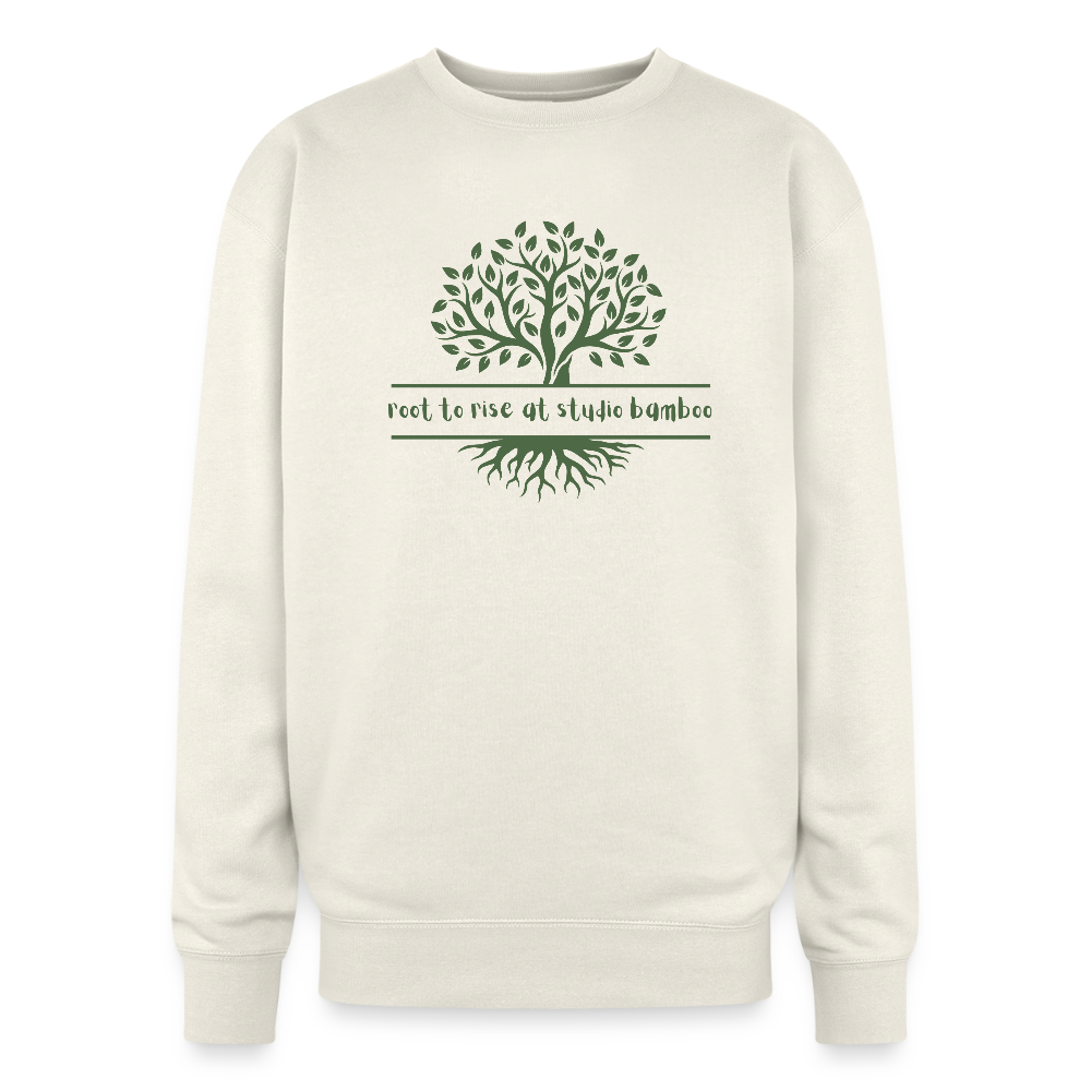 Root to Rise Unisex Oversized Crewneck Sweatshirt - ivory