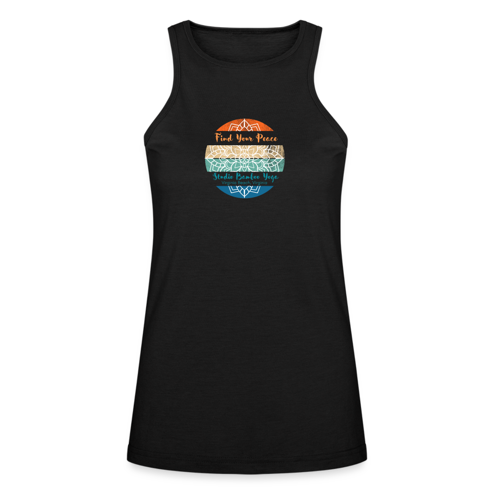 Find Your Peace American Apparel Women’s Racerneck Tank - black