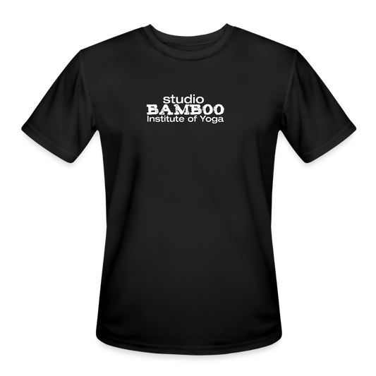 Classic Bamboo Men’s Moisture Wicking Performance T-Shirt - black