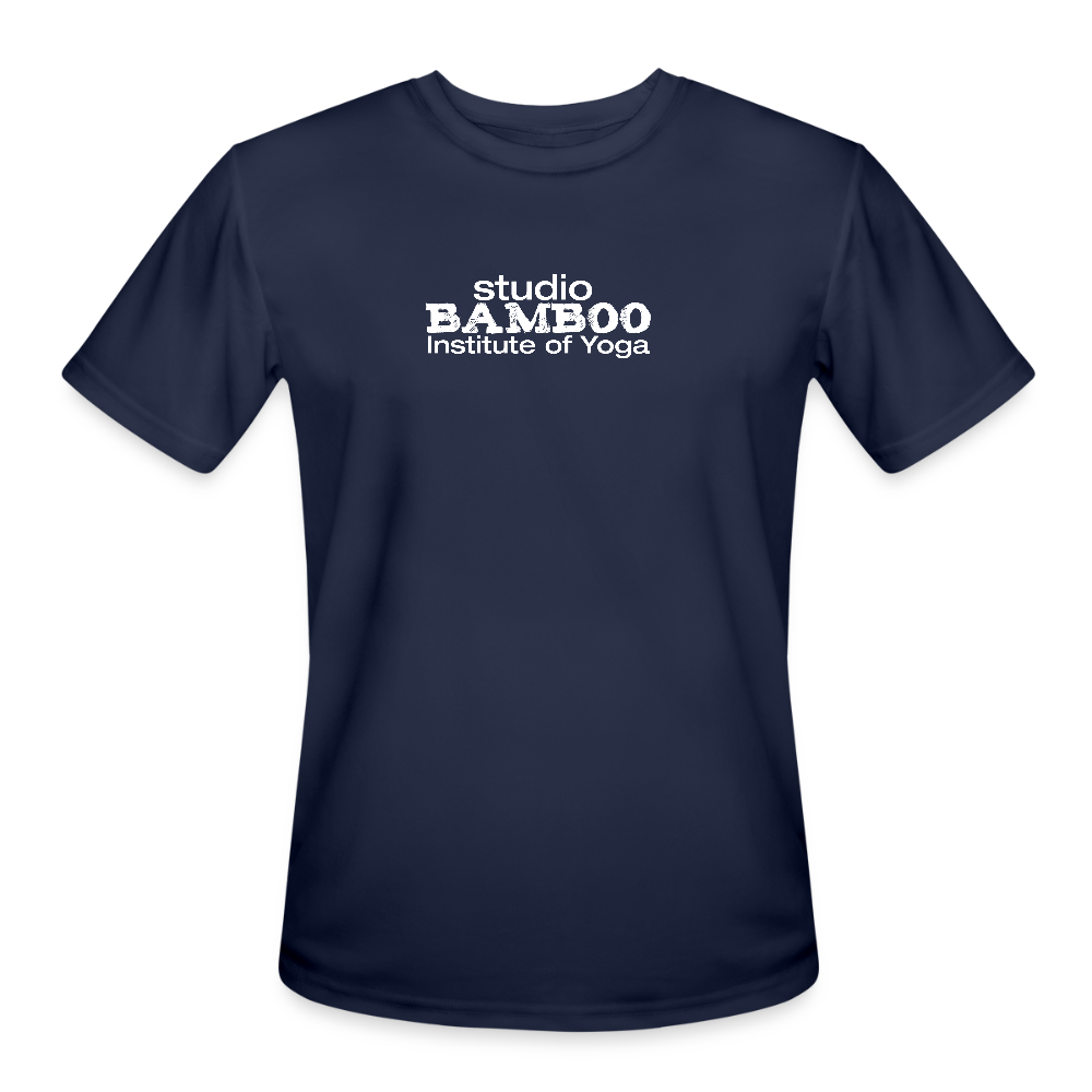 Classic Bamboo Men’s Moisture Wicking Performance T-Shirt - navy