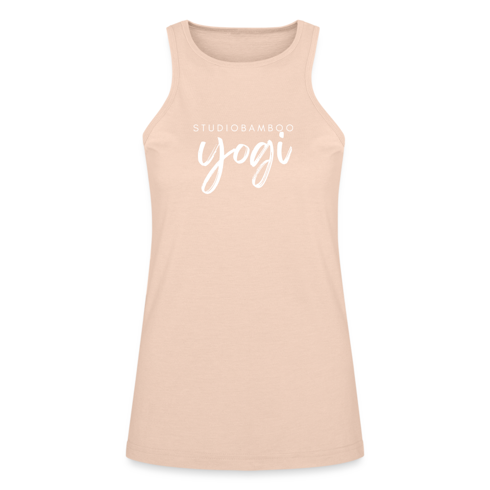 Studio Bamboo Yogi American Apparel Women’s Racerneck Tank - natural