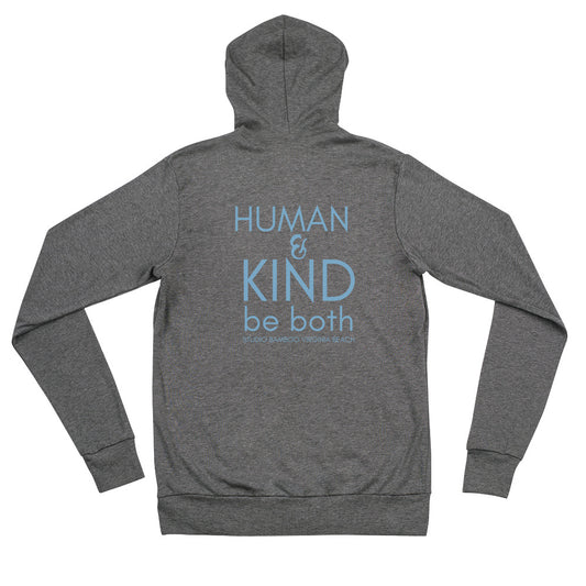 Human & Kind Unisex zip hoodie
