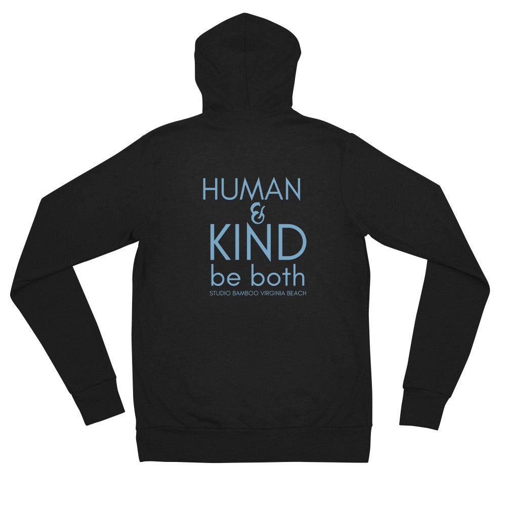 Human & Kind Unisex zip hoodie