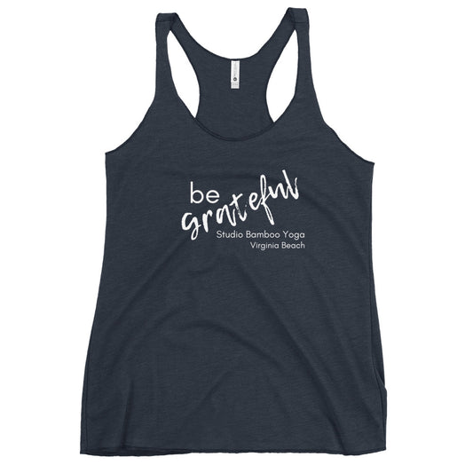 Be Grateful Women's Racerback Tank