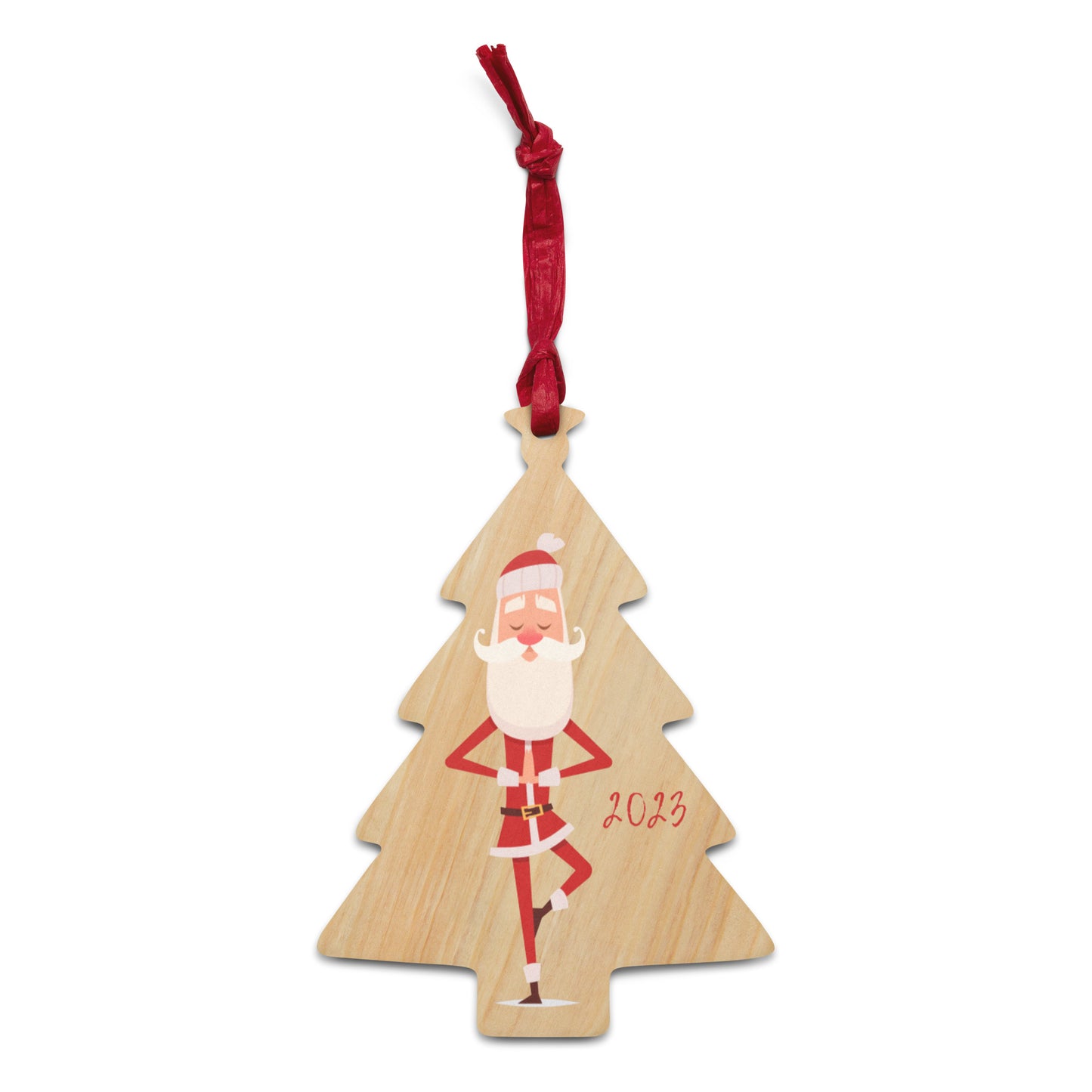 Santa Wooden ornaments